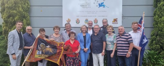 La nuova console generale del Victoria e Tasmania, Hanna Pappalardo, incontra i rappresentanti comunitari veneti locali